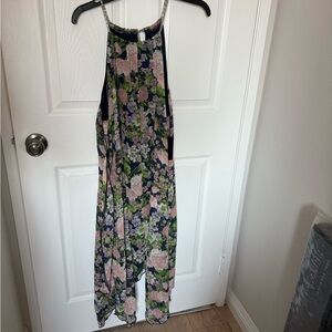 Floral Halter Dress